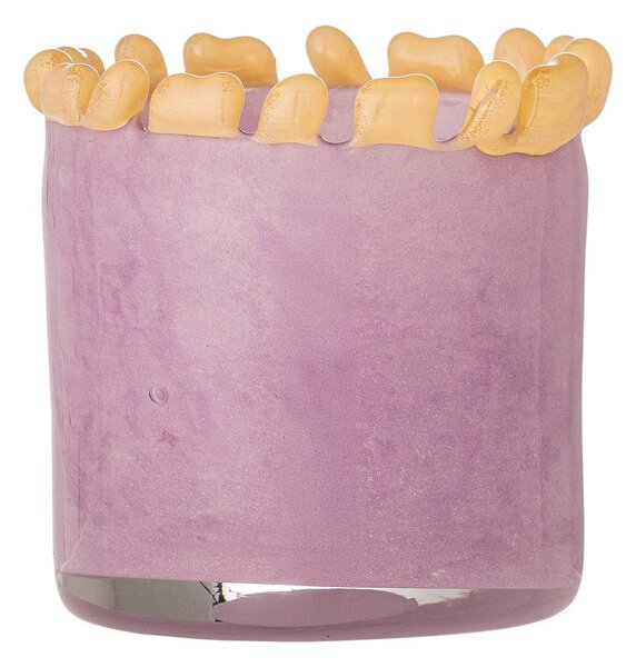 Szklany świecznik na świeczkę typu tealight Edger – Bloomingville