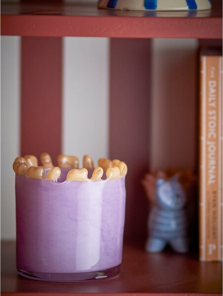 Szklany świecznik na świeczkę typu tealight Edger – Bloomingville