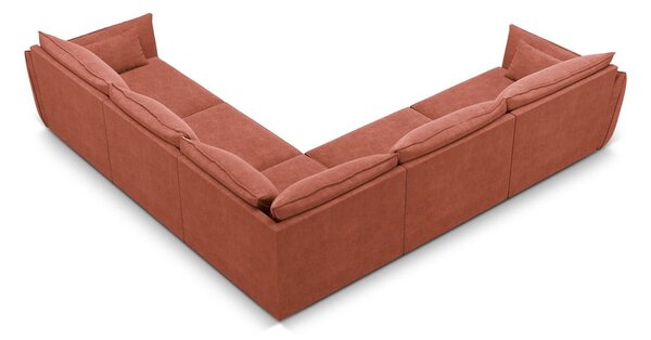 Czerwony narożnik (róg zmienny) Vanda – Mazzini Sofas