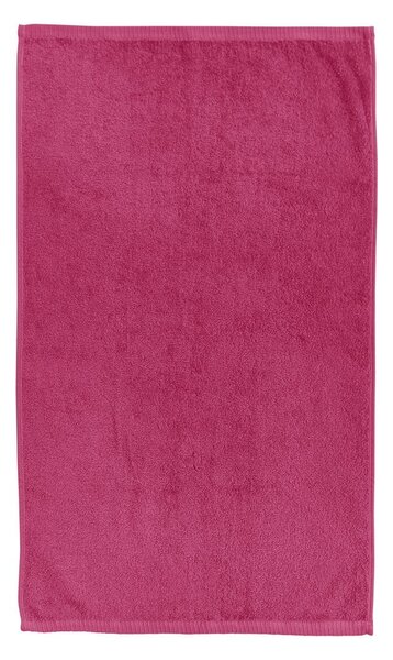 Ciemnoróżowy bawełniany ręcznik szybkoschnący/frotte 50x85 cm Quick Dry – Catherine Lansfield