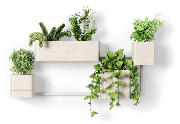 Plastikowe doniczki wiszące na zioła zestaw 4 szt. Cubiko – Umbra