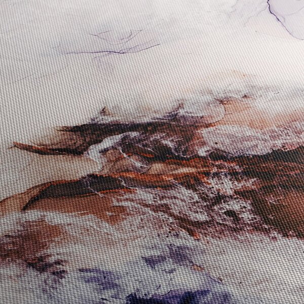 Obraz - Fioletowy marmur N⁰1 (70x50 cm)