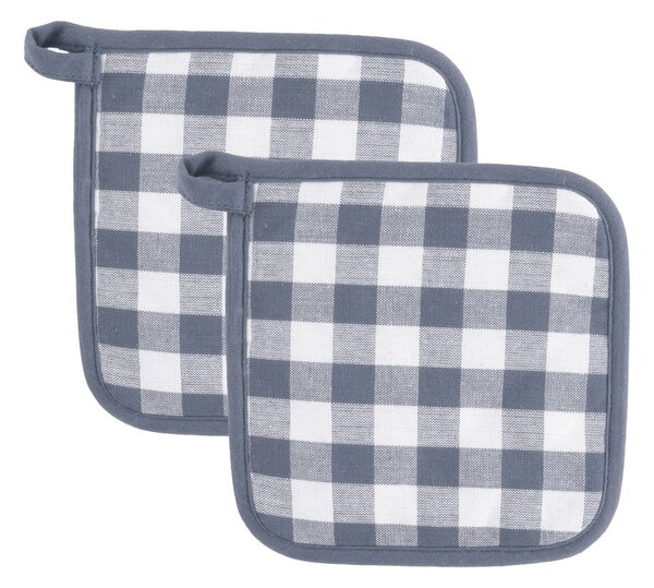 Bawełniane rękawice kuchenne zestaw 2 szt. Gingham – Tiseco Home Studio