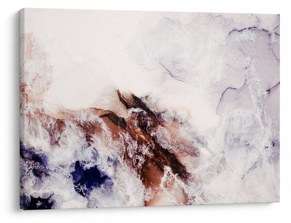Obraz - Fioletowy marmur N⁰1 (70x50 cm)