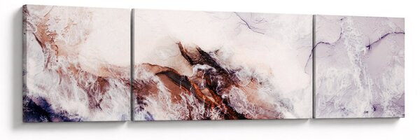 Obraz - Fioletowy marmur N⁰1 (170x50 cm)