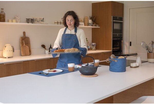 Rękawice kuchenne zestaw 2 szt. Indigo – Tiseco Home Studio