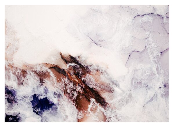 Obraz - Fioletowy marmur N⁰1 (70x50 cm)
