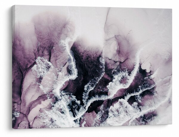 Obraz - Fioletowy marmur N⁰2 (70x50 cm)