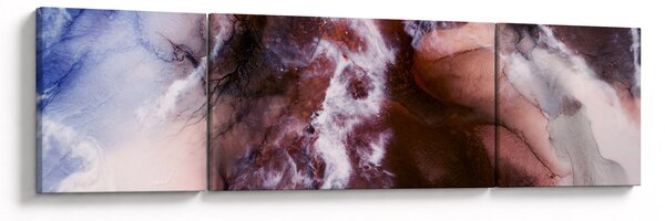 Obraz - Fioletowy marmur N⁰3 (170x50 cm)