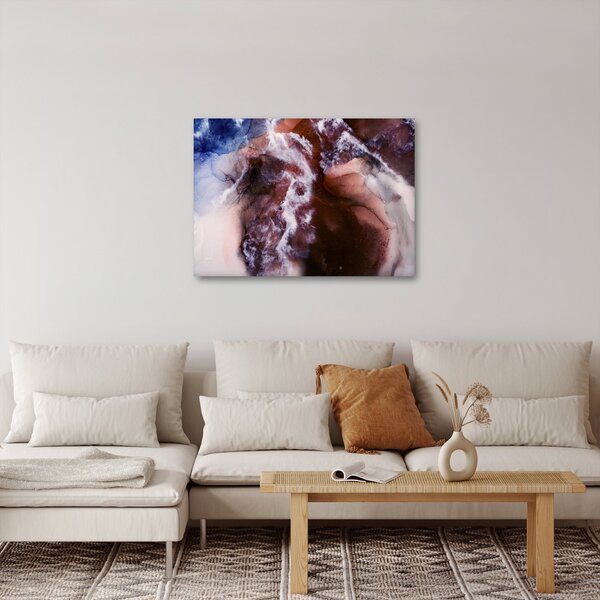 Obraz - Fioletowy marmur N⁰3 (70x50 cm)
