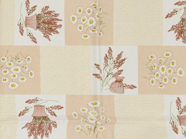 Obrus PVC BELLISA 120x140 cm, beżowy