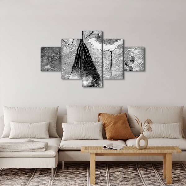 Obraz - Malarstwo afrykańskie (125x70 cm)