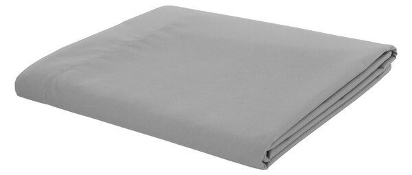 Szare prześcieradło z perkalu 180x260 cm Easy Iron Percale – Catherine Lansfield