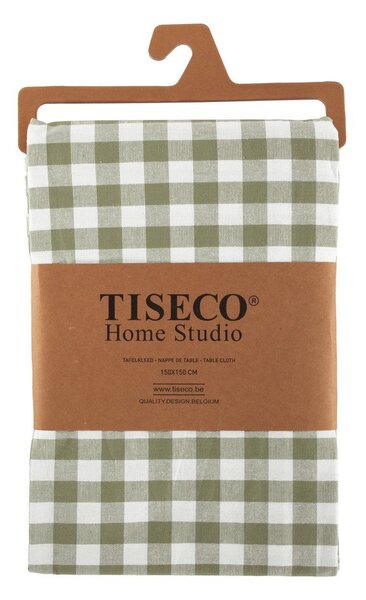 Bawełniany obrus 150x150 cm Gingham – Tiseco Home Studio