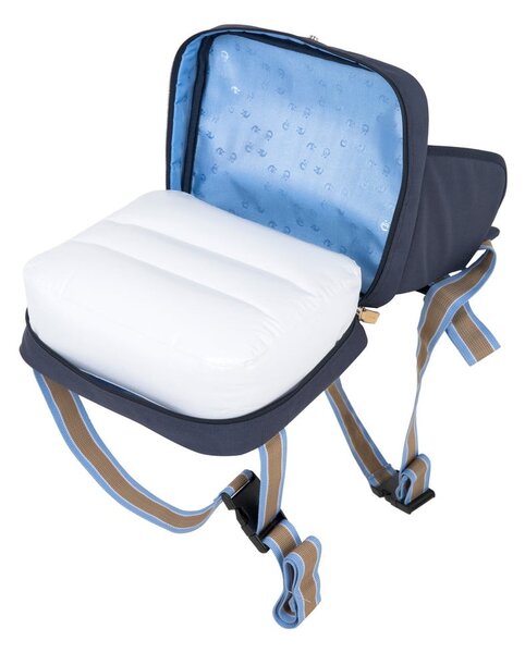 Ciemnoniebieska poduszka na krzesło dla dziecka Booster Seat – Roba