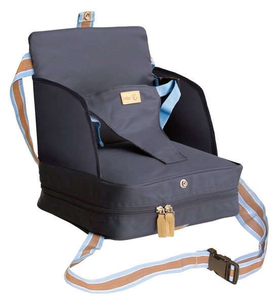 Ciemnoniebieska poduszka na krzesło dla dziecka Booster Seat – Roba