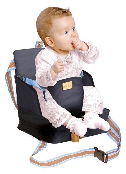 Ciemnoniebieska poduszka na krzesło dla dziecka Booster Seat – Roba