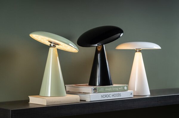 Jasnozielona lampa stołowa LED ze ściemniaczem (wysokość 26 cm) Phoebe – Leitmotiv
