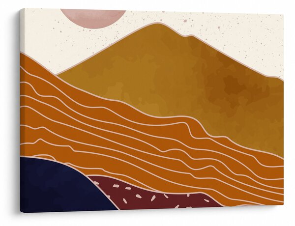 Obraz - Spacefrog design mountain N⁰1 (70x50 cm)