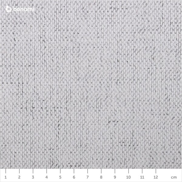 Jasnoszare tapicerowane łóżko dwuosobowe ze schowkiem i stelażem 160x200 cm Lupine – Micadoni