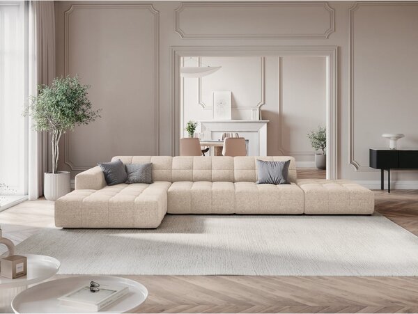 Beżowy narożnik (lewostronny) Chicago – Cosmopolitan Design