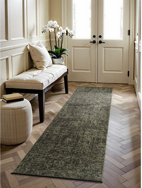 Zielony chodnik 80x250 cm Prisma – Elle Decoration