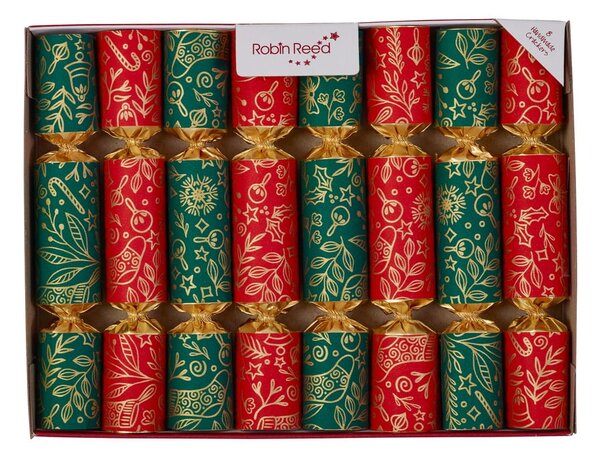 Crackery świąteczne zestaw 8 szt. Bon Bon – Robin Reed
