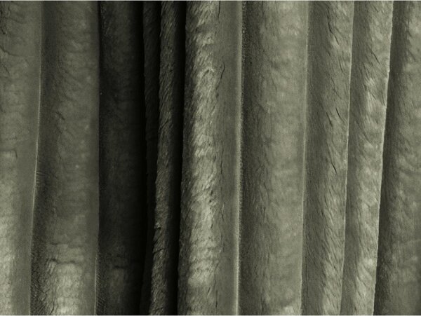 Zielona sztruksowa rozkładana sofa ze schowkiem 266 cm Kini – Makamii