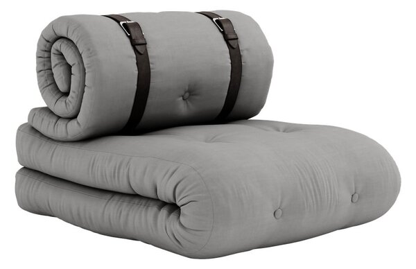 Fotel rozkładany Karup Design Buckle Up Grey