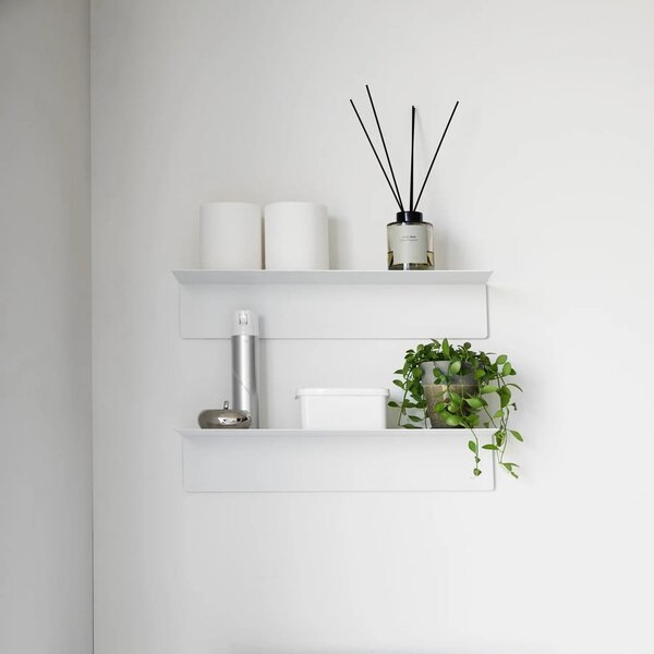 Biała metalowa półka 50 cm – YAMAZAKI