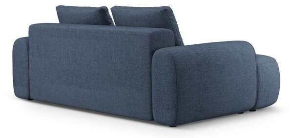 Ciemnoniebieska sofa 200 cm Linz – Cosmopolitan Design
