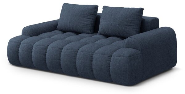 Ciemnoniebieska sofa 200 cm Linz – Cosmopolitan Design