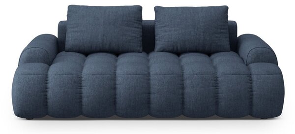 Ciemnoniebieska sofa 200 cm Linz – Cosmopolitan Design