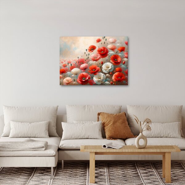 Obraz - Obraz z makami (70x50 cm)