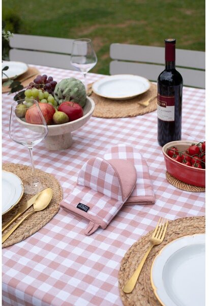 Bawełniany obrus 150x150 cm Gingham – Tiseco Home Studio