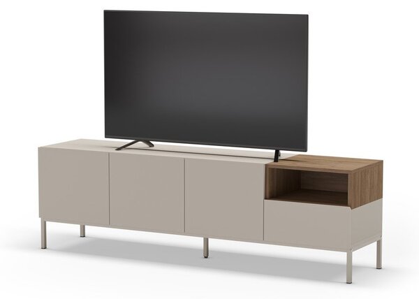 Kremowa szafka pod TV 180x55 cm Cailin – Marckeric