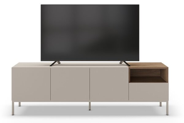 Kremowa szafka pod TV 180x55 cm Cailin – Marckeric