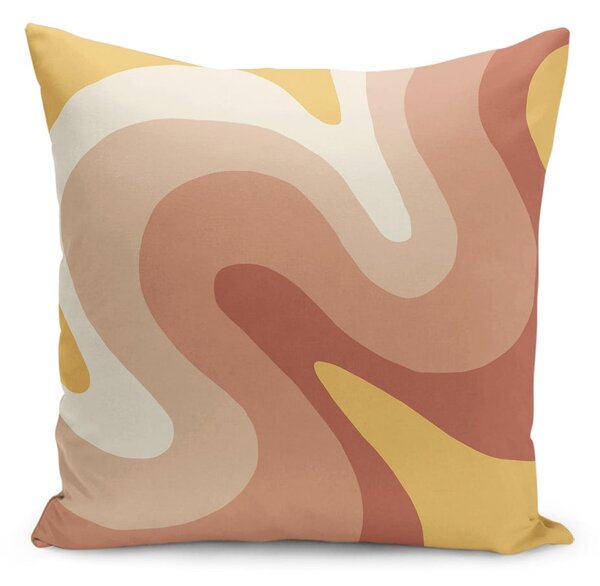 Poszewka na poduszkę 43x43 cm Strawberry Creamsicle – Mila Home