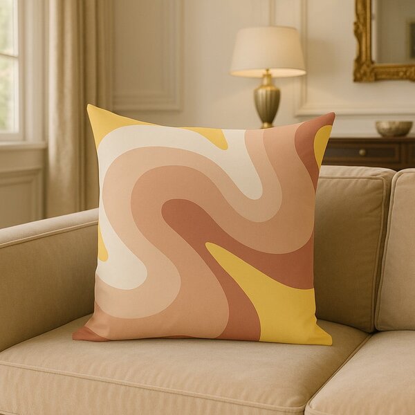 Poszewka na poduszkę 43x43 cm Strawberry Creamsicle – Mila Home
