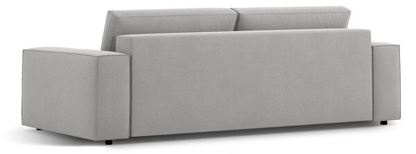 Jasnoszara rozkładana sofa 247 cm Jodie – Micadoni Home
