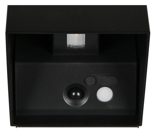 Lampa zewnętrzna ścienna LED z czujnikiem ruchu na USB (wysokość 10 cm) Genie – Reality