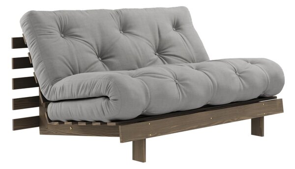 Szara rozkładana sofa 140 cm Roots – Karup Design