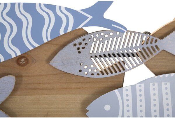 Metalowa dekoracja ścienna 91x33,5 cm Fish – Mauro Ferretti