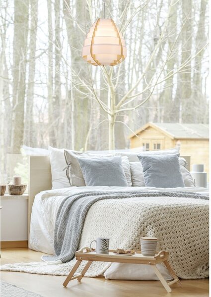 Biała lampa wisząca Nagoja – Candellux Lighting