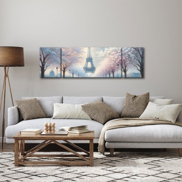 Obraz - Obraz z Paryża (170x50 cm)