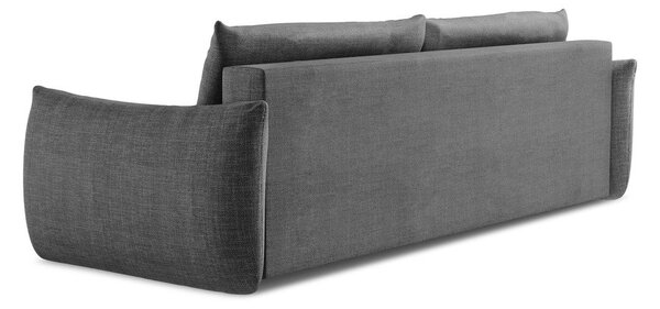 Ciemnoszara rozkładana sofa 230 cm Leila – Makamii