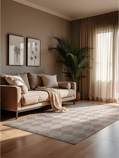 Beżowy dywan 120x170 cm Perles Tourmaline – Elle Decoration