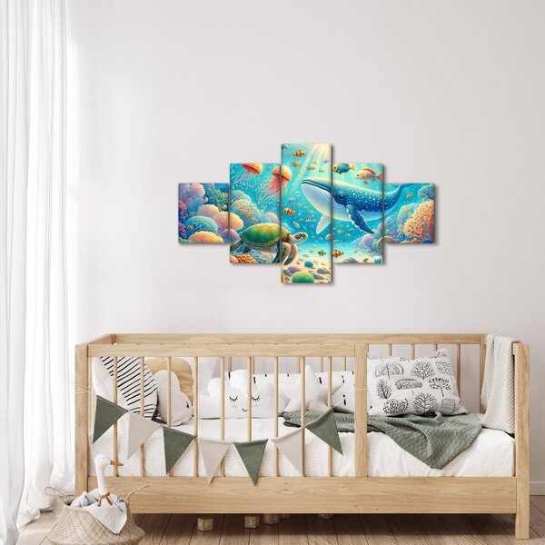 Obraz - Świat pod wodą (125x70 cm)
