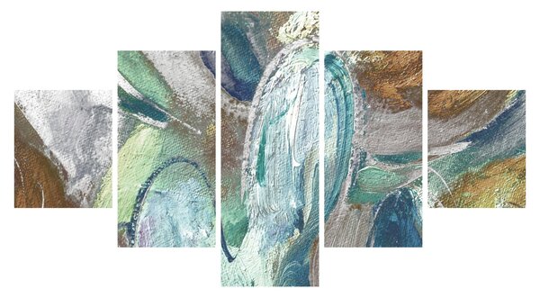 Obraz - Abstrakcyjny obraz postaci (125x70 cm)