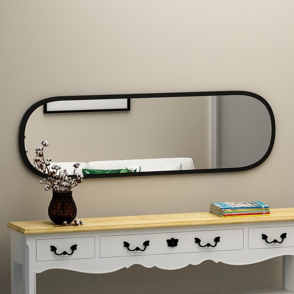 Lustro Magnum Black 40 x 120 cm